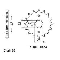 Přední řetězové kolečko Honda